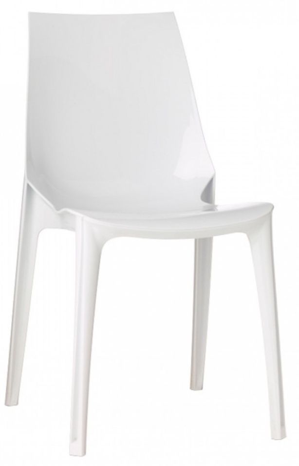 SCAB - Židle VANITY - bílá - 
