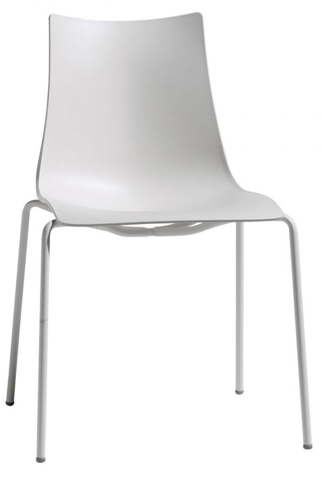 SCAB - Židle ZEBRA TECHNOPOLYMER - bílá - 