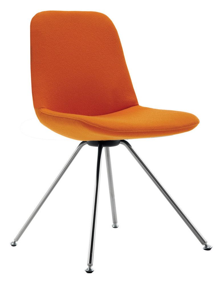 TONON - Čalouněná židle STEP s kovovou podnoží - 