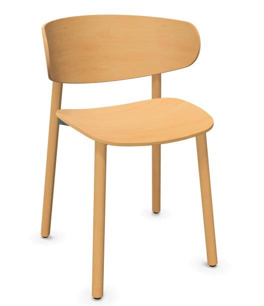 WIESNER HAGER - Židle FONT 6895 - dřevěná - 