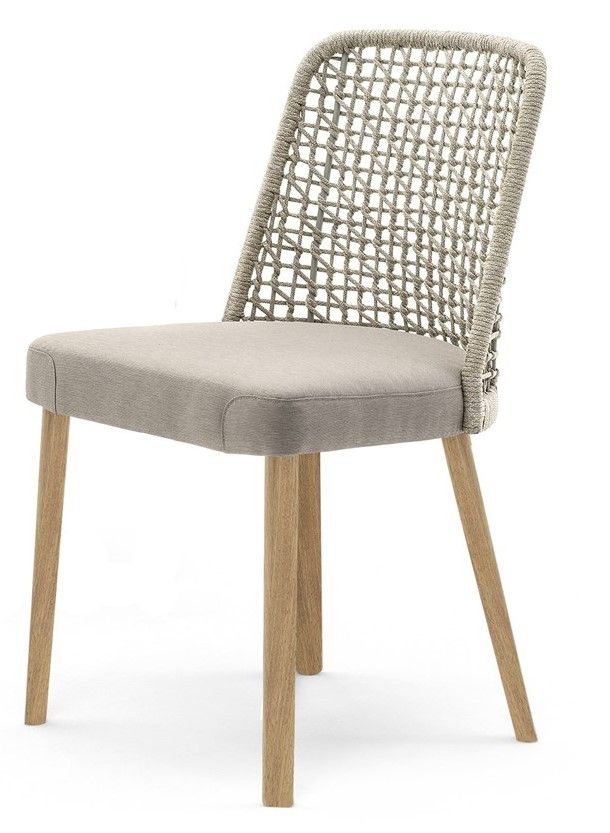 VARASCHIN - Židle s dřevěnou podnoží EMMA - 