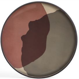 Ethnicraft designové podnosy Round Tray (průměr 92 cm)