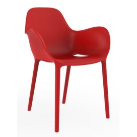VONDOM - Židle SABINAS - červená