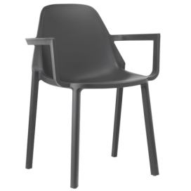 SCAB - Židle PIU s područkami - antracitová