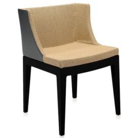 Kartell - Židle Mademoiselle Kravitz - palma, černá