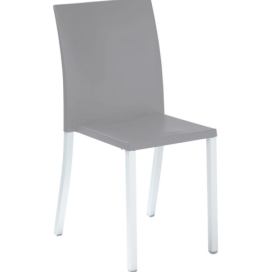 GABER - Židle LIBERTY - šedá/hliník