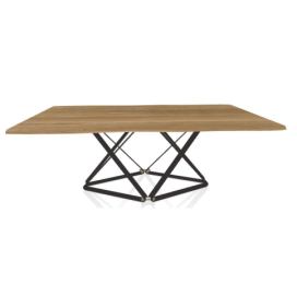 BONTEMPI - Dřevěný stůl DELTA, 200/250x106 cm