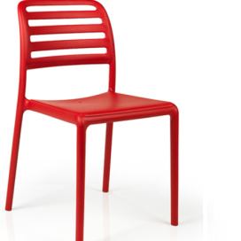 NARDI GARDEN - Židle COSTA BISTROT červená