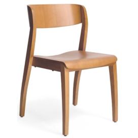 ACCENTO - Stohovatelná židle FRIDA SL STK - dřevěná