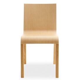 BILLIANI - Dřevěná židle FOGLIA 428