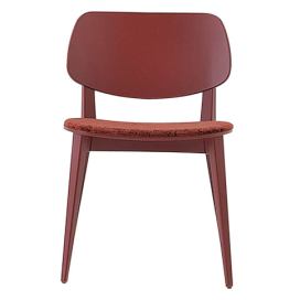 BILLIANI - Dřevěná židle s čalouněným sedákem DOLL WOOD 551