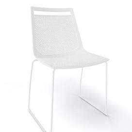 GABER - Židle AKAMI S, bílá/bílá