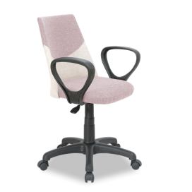 ČILEK - Studentská židle Dual růžová