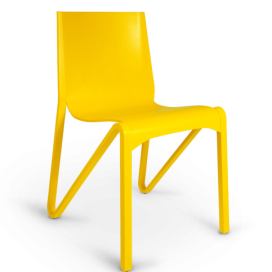 PLYCOLLECTION - Židle ZESTY s čalouněným sedákem