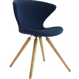 TONON - Čalouněná židle CONCEPT, dřevěná podnož