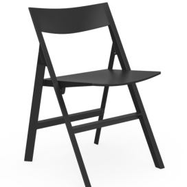 VONDOM - Židle QUARTZ skládací - černá