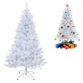 DBA Umělý vánoční stromeček Jedle 180 cm bílá