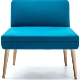 LaCividina - Lounge židle SERIE 50 - dřevěná podnož