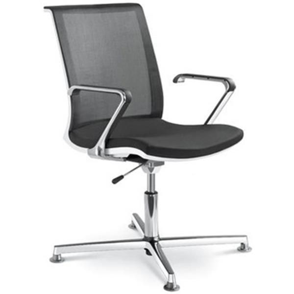 LD SEATING - Kancelářská židle LYRA NET 213-F34-N6 - bílý rám - 
