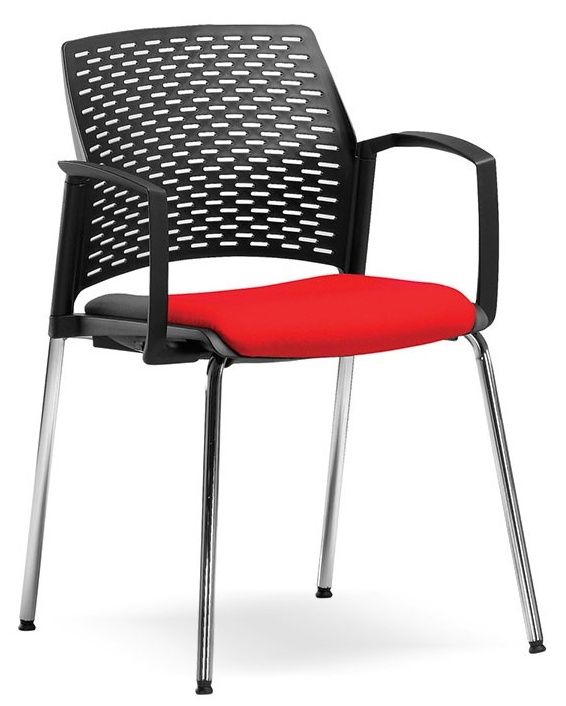 RIM - Jednací židle REWIND RW 2102 s čalouněným sedákem - 