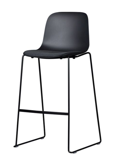 LAPALMA - Barová židle SEELA S321 H. 75, čalouněná - 