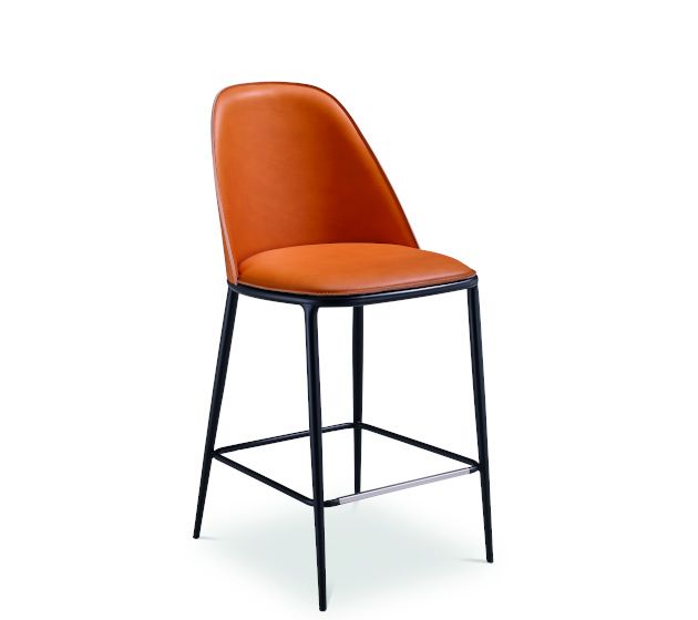 MIDJ - Barová židle LEA, kožená - 