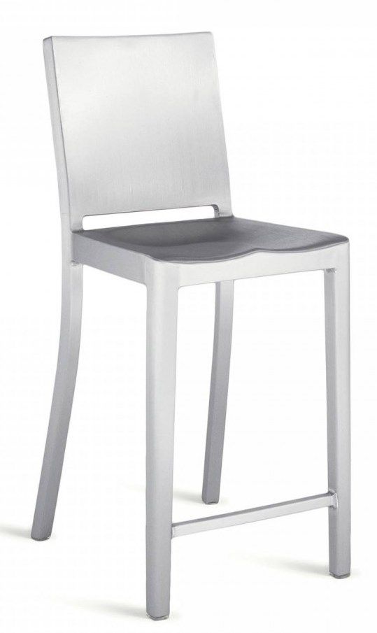 EMECO - Barová židle HUDSON - nízká - 