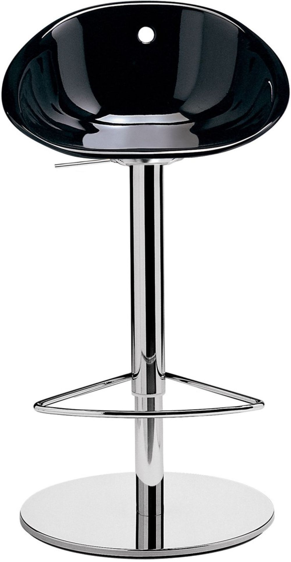 PEDRALI - Barová židle GLISS 970 DS - černá - 