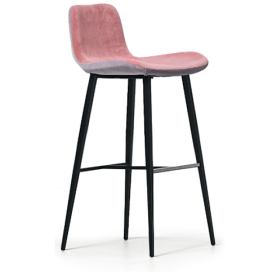 MIDJ - Dvoubarevná barová židle DALIA