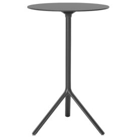 PLANK - Barový stůl MIURA s kulatou deskou 600/700/800