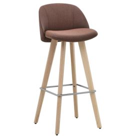 RIM - Barová židle WINX WX 882.24 s dřevěnou podnoží