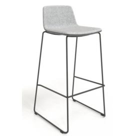 NARBUTAS - Barová židle TWIST&SIT s ližinovou podnoží