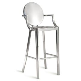 EMECO - Barová židle s područkami KONG