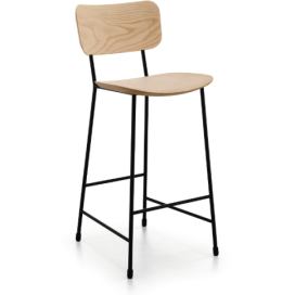 MIDJ - Barová židle MASTER dřevěná