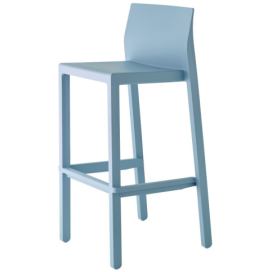 SCAB - Barová židle KATE nízká - modrá