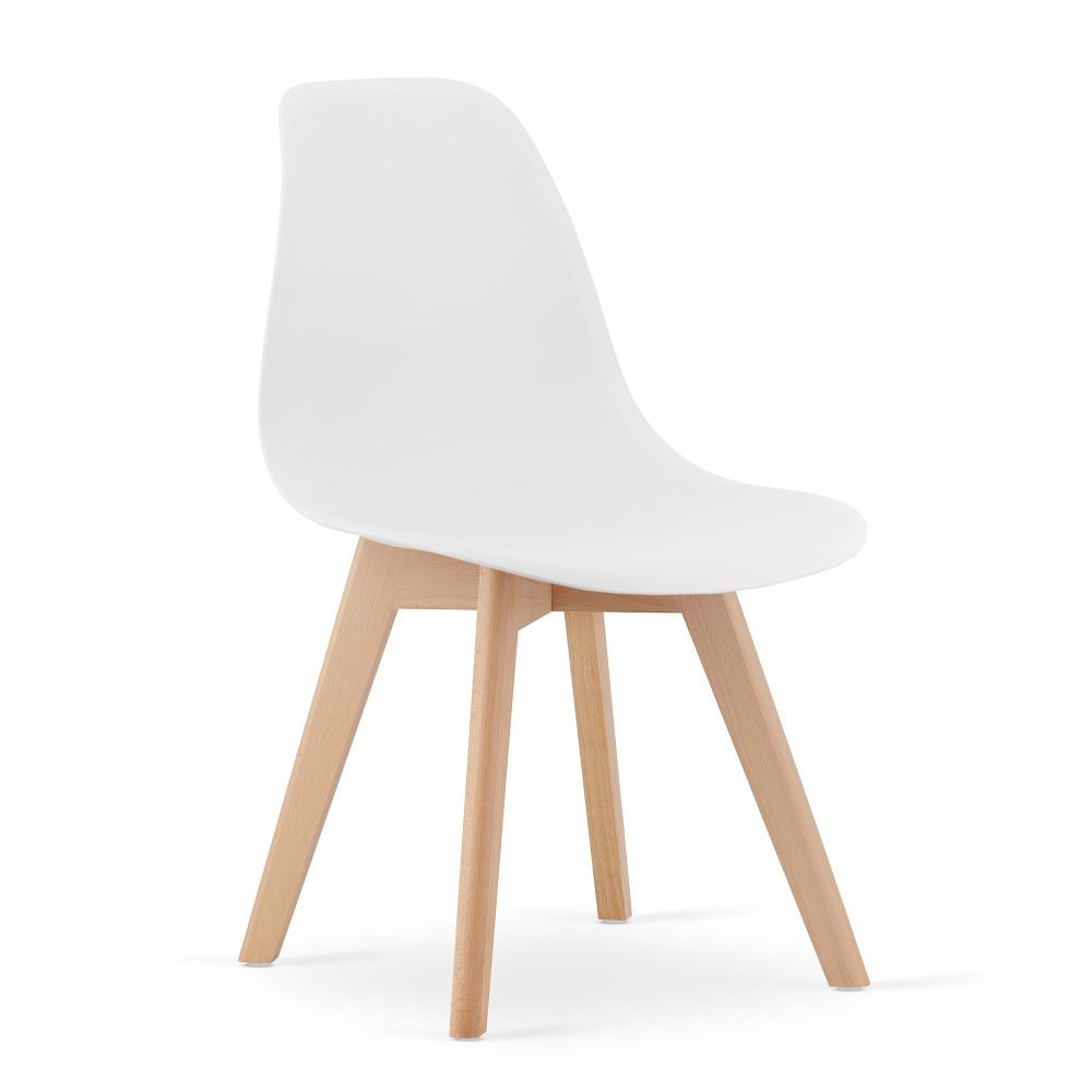 Bílá židle KITO - Výprodej Povlečení