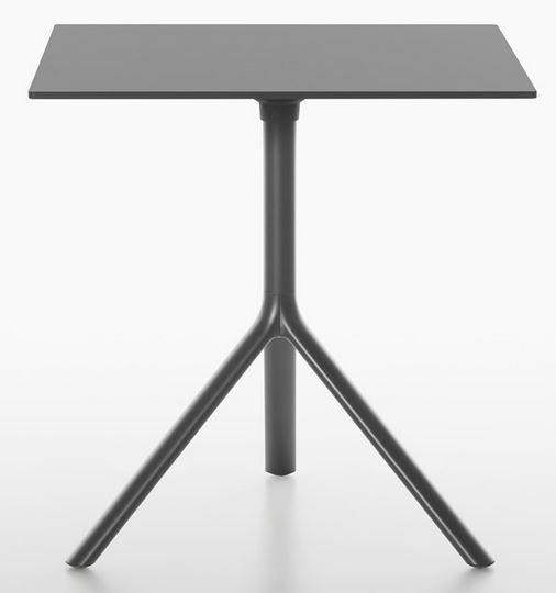 PLANK - Sklápěcí/nesklápěcí stůl MIURA 700x700 mm - 