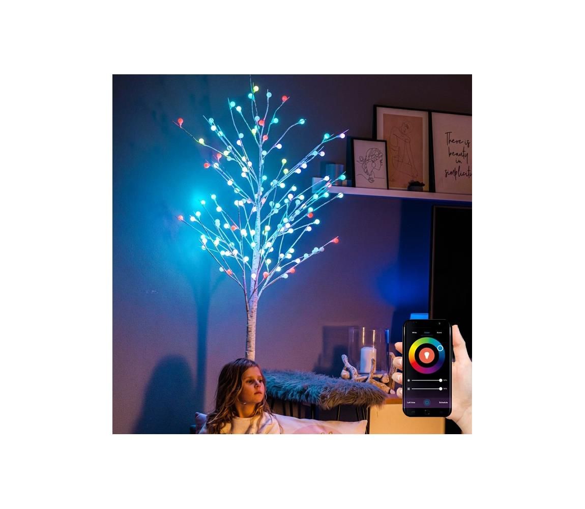 Smart LED vánoční strom  NEO 07750L RGB 5W WiFi Tuya -  Svět-svítidel.cz