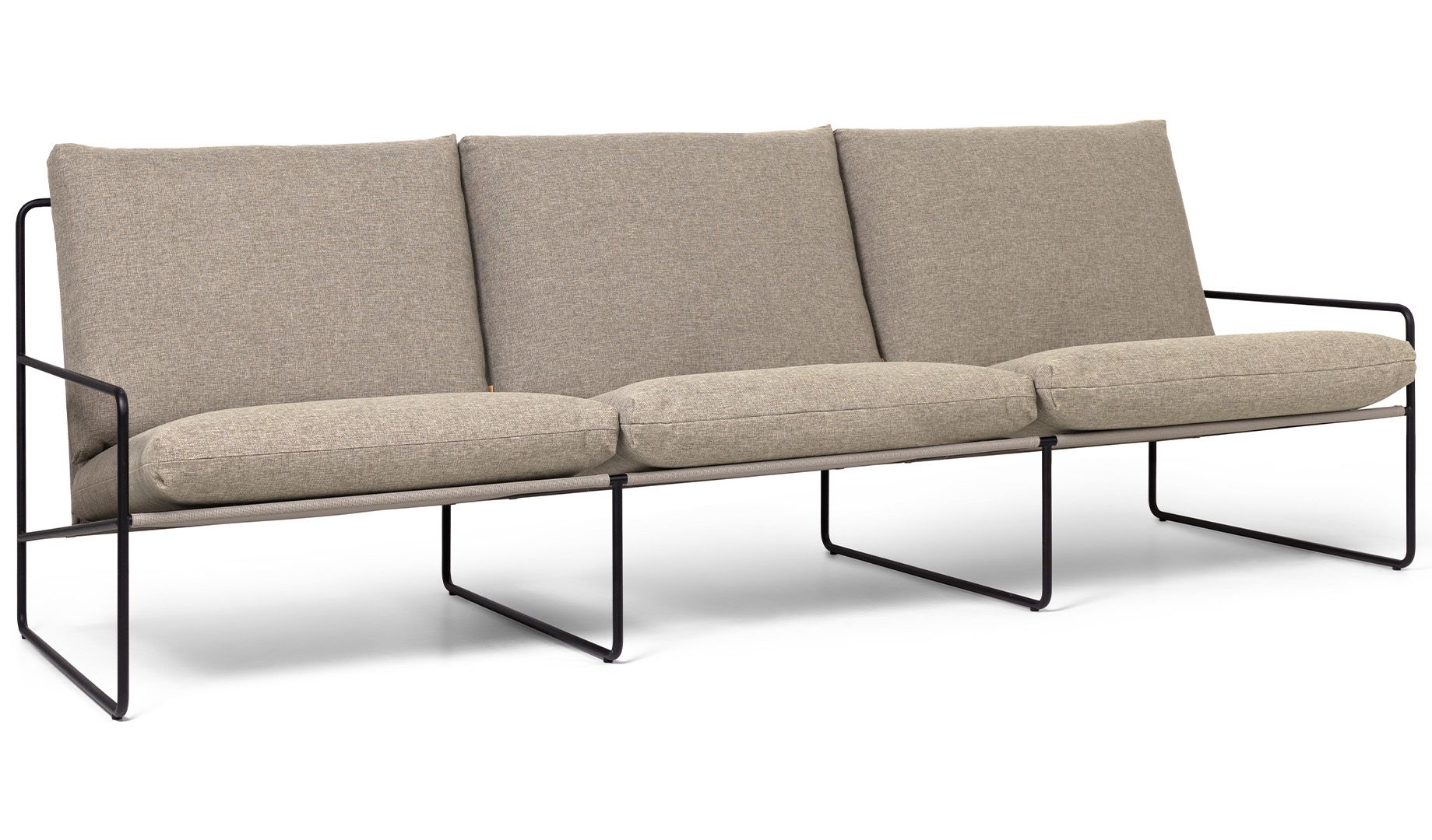 Ferm Living designové zahradní sedačky Desert Sofa (233 cm) - DESIGNPROPAGANDA