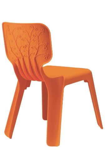 MAGIS - Dětská židle ALMA - žlutá - 
