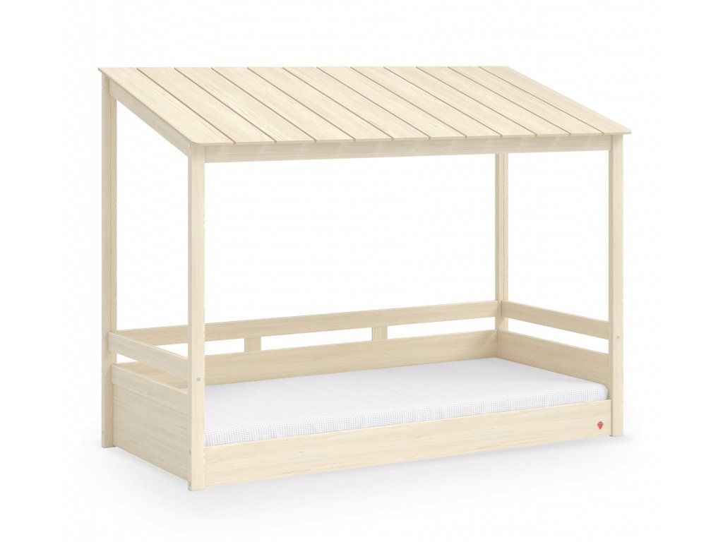 ČILEK - Dětská postel domečková 90x200 cm Montes Natural - 