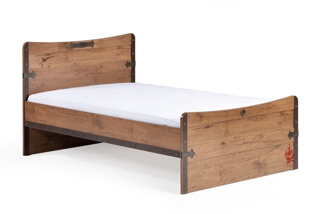 ČILEK - Dětská postel PIRATE včetně matrace 120x200 cm - 