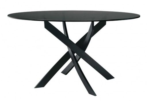 BONTEMPI - Kulatý stůl BARONE skleněný, různé velikosti - 