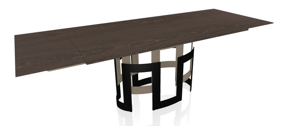 BONTEMPI - Rozkládací stůl Imperial, 190 - 290 cm, šířka 106 cm - 
