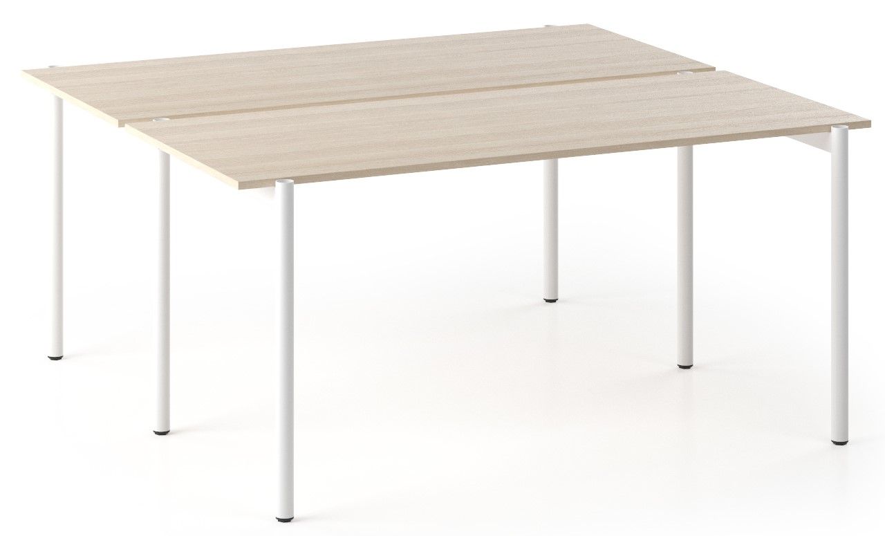 NARBUTAS - Dvoumístný pracovní stůl ZEDO 180x164,5 cm - 
