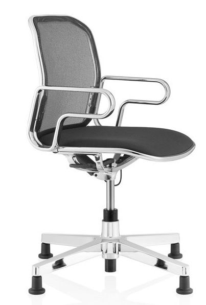 ICF - Židle CLOUD MEETING se středně vysokým opěrákem a kluzáky - 