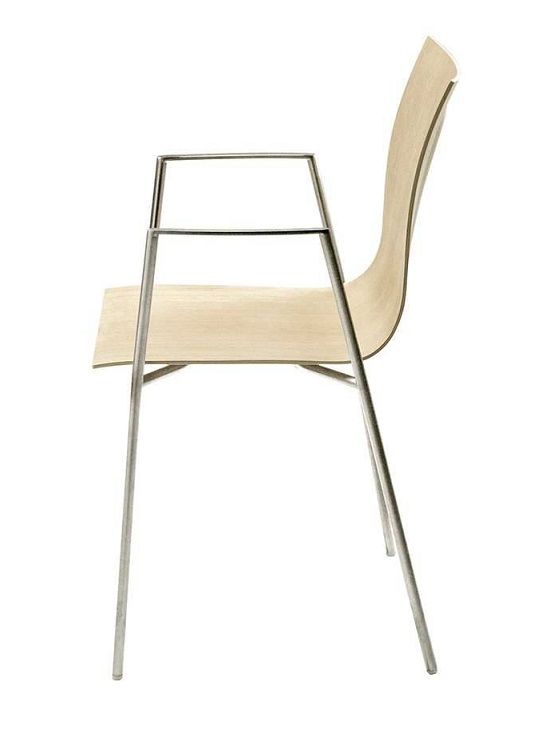 LAPALMA - Židle THIN S15 s područkami - 