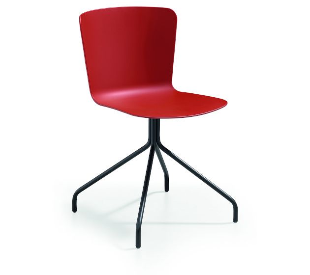MIDJ - Plastová židle CALLA s kovovou podnoží III. - 
