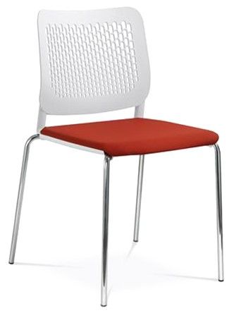 NARBUTAS - Židle WAIT SUA100 s čalouněným sedákem - 