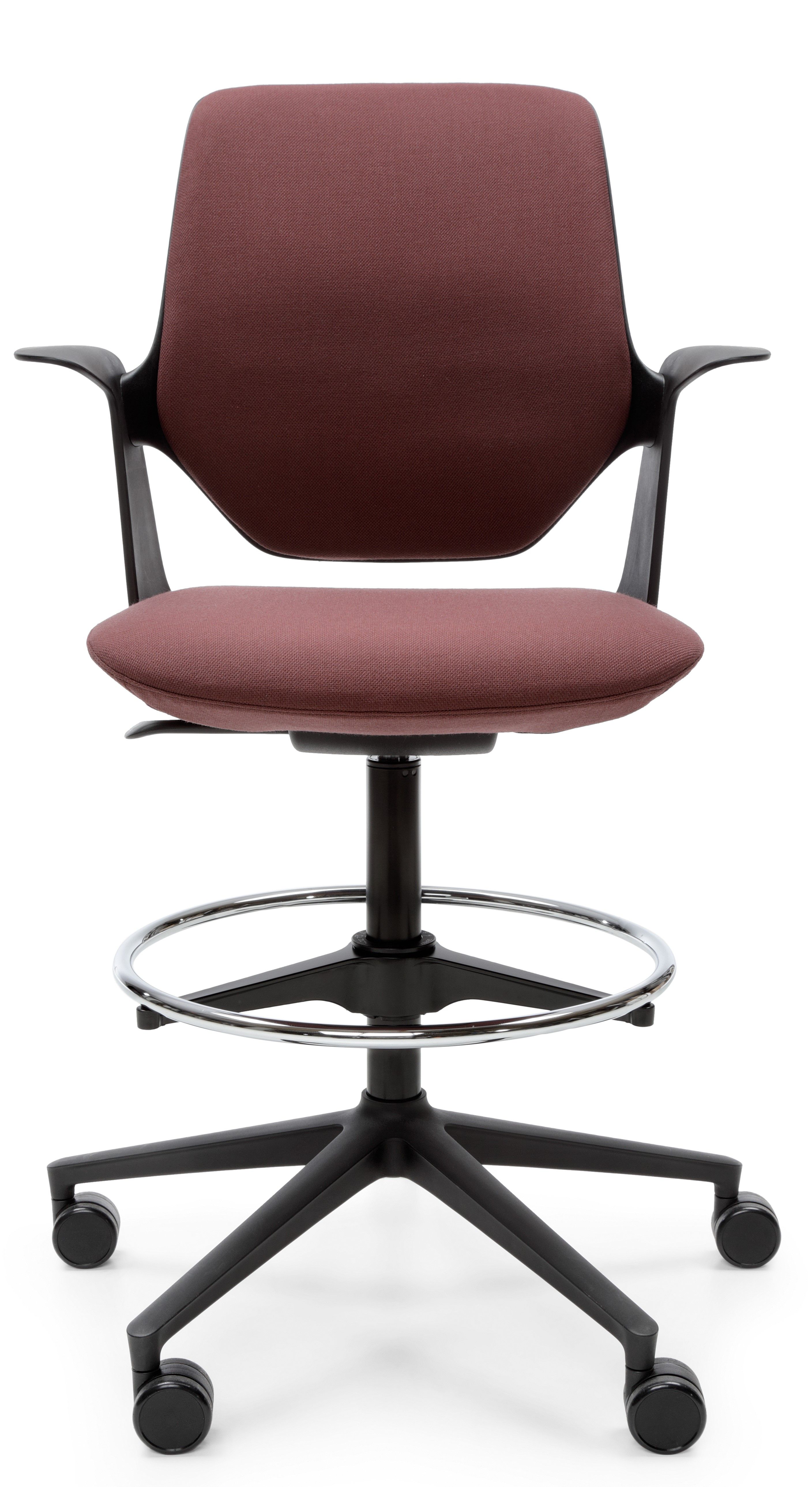 ProfiM - Kancelářská židle TRILLO PRO 31ST s čalouněným opěrákem a kruhem na nohy - 